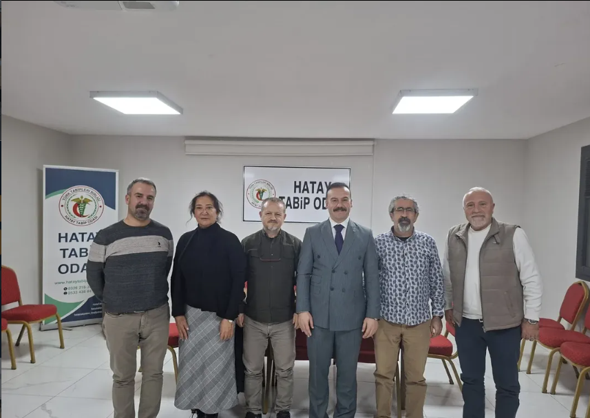 Zafer Partisi Hatay yönetiminin Odamıza ziyareti